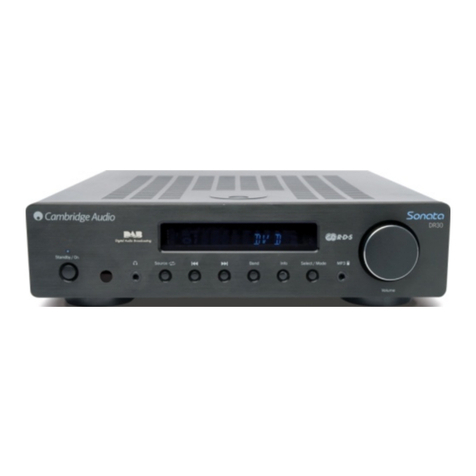 Cambridge Audio AR30 V2 Service manual