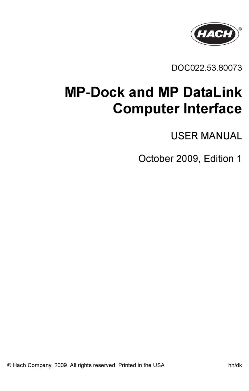 Hach MP-Dock user manual