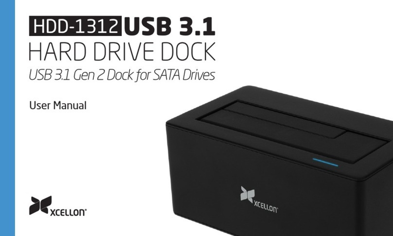 Xcellon HDD-1312 user manual