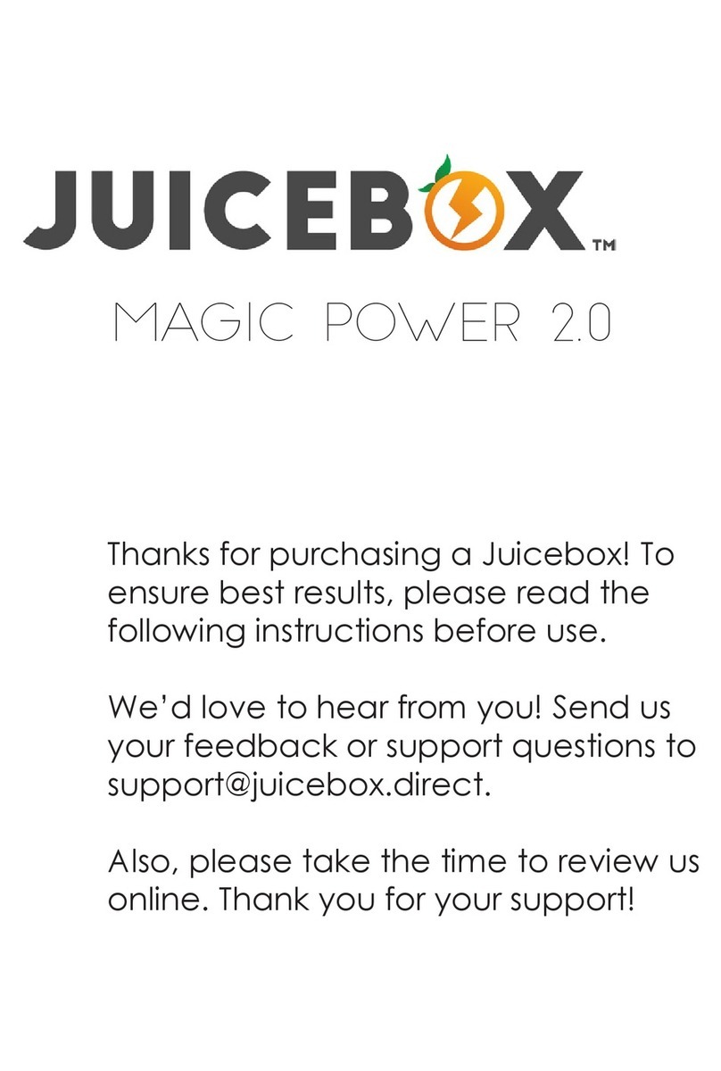 Juicebox Magic Power JBMP-02 manual