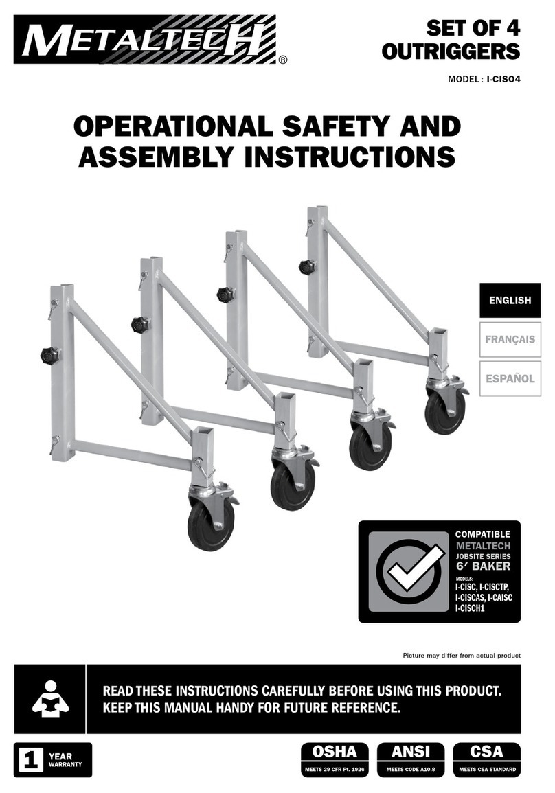 MetalTech I-CISO4 Assembly instructions