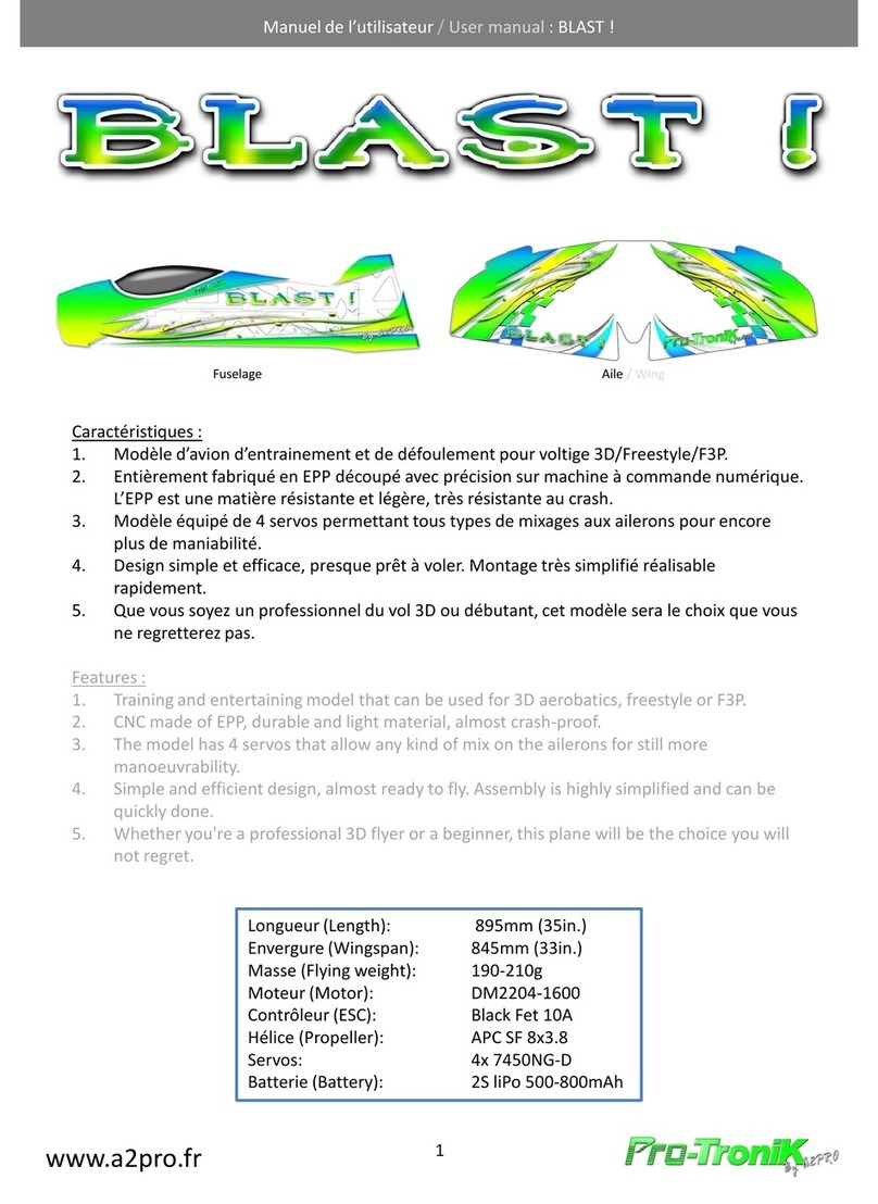 Pro-Tronik BLAST ! user manual