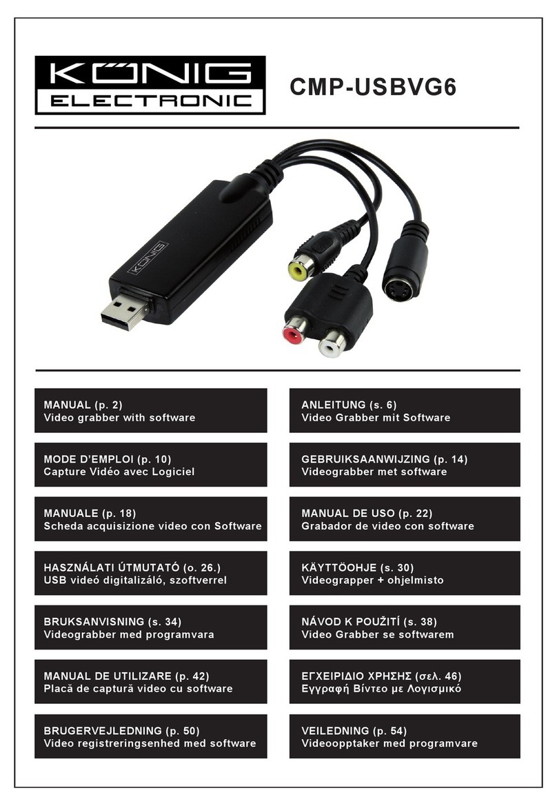 Kong CMP-USBVG6 manual