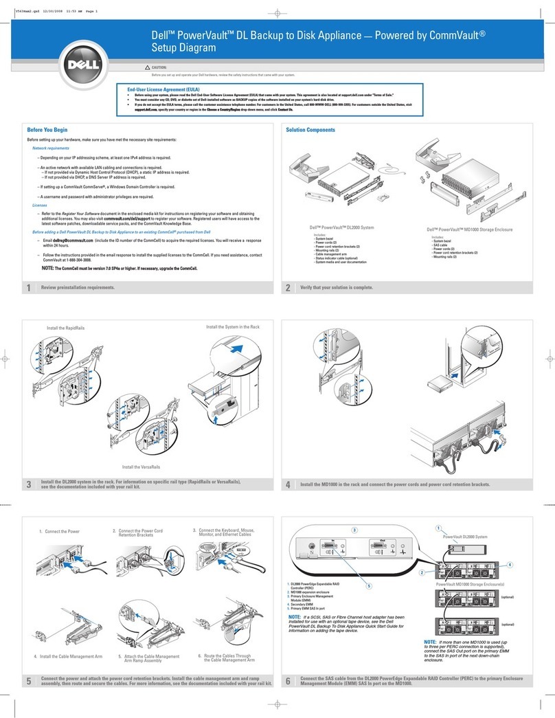 Dell PowerVault DL2000 Manual