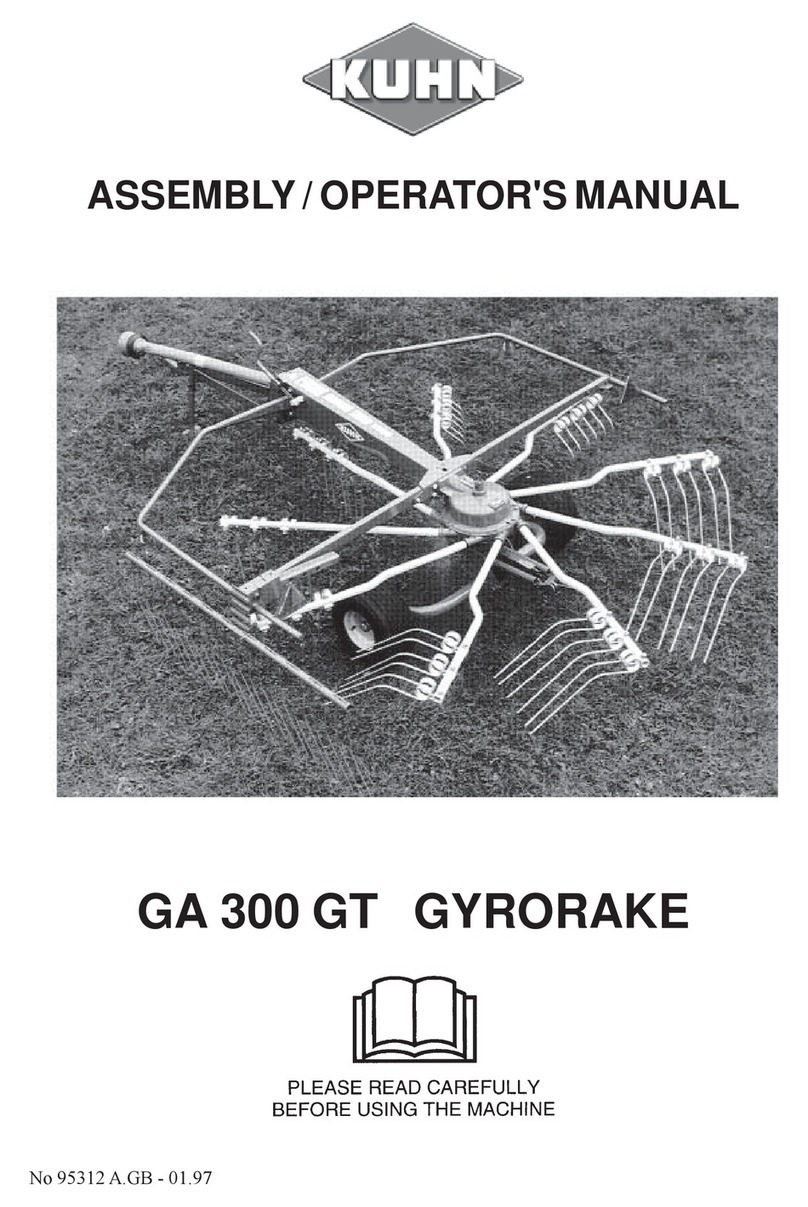 KUHN GA 300 GT User manual