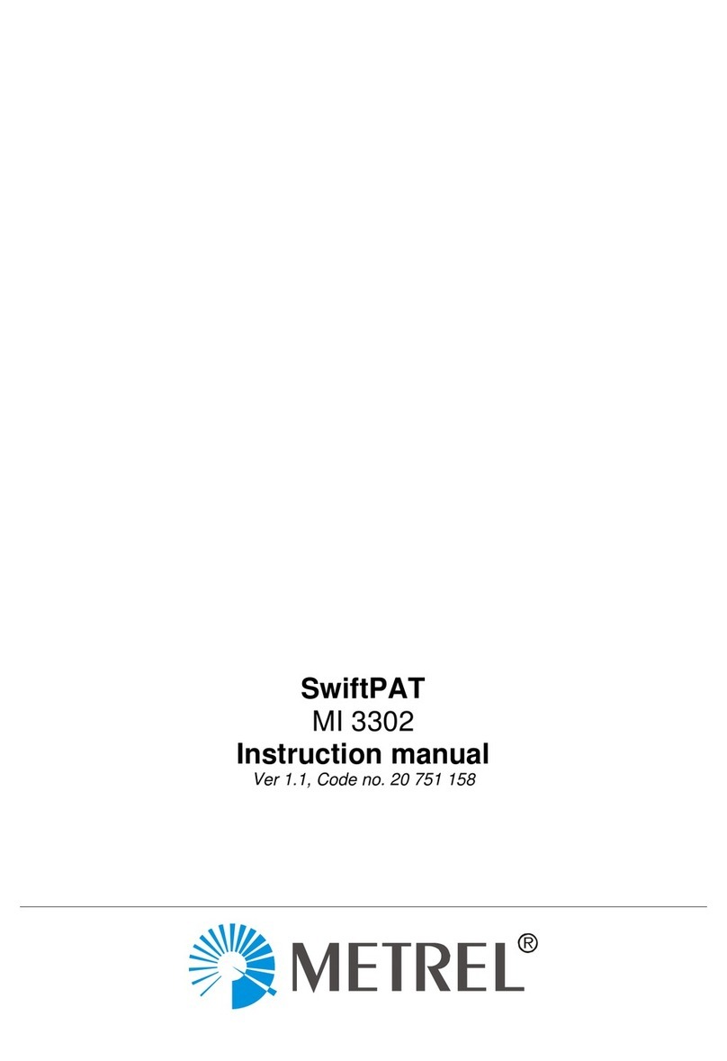 METREL SwiftPAT MI 3302 instruction manual