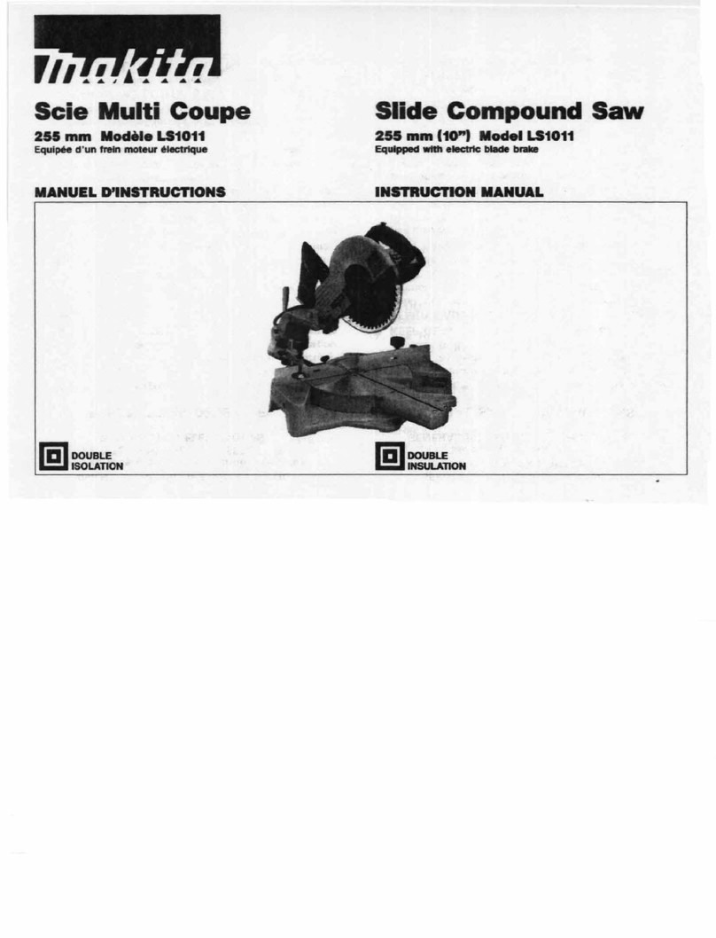 Makita LS1011 User manual