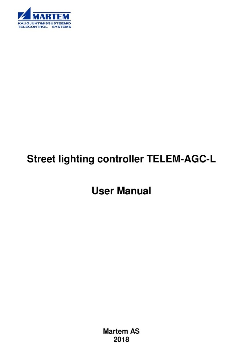 Martem TELEM-AGC-L user manual