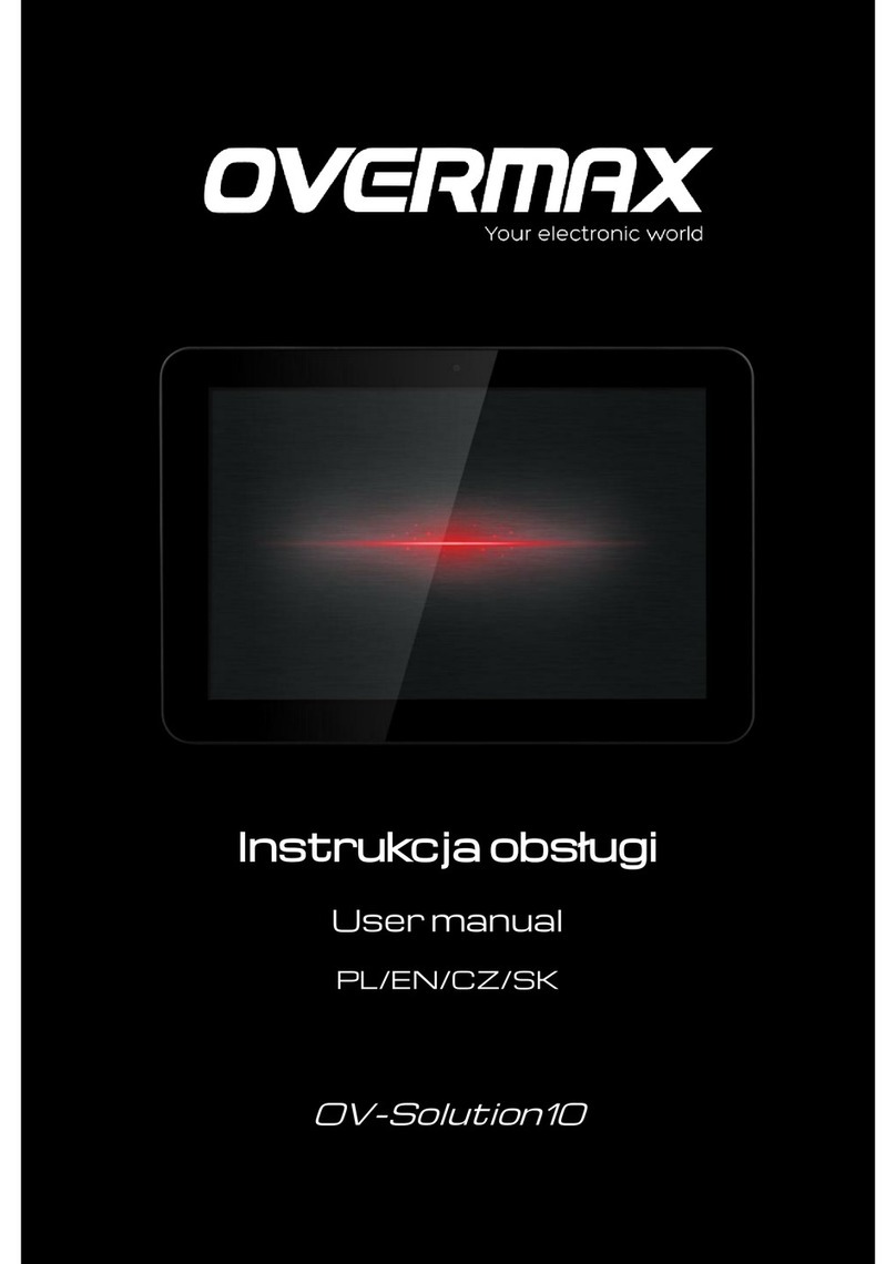 Overmax OV-Solution10 user manual