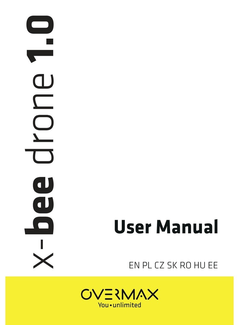 Overmax X-bee drone 1.0 user manual