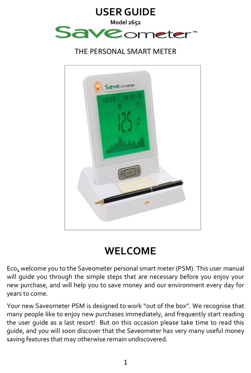 Saveometer 2652 user guide Saveometer 2652 user guide