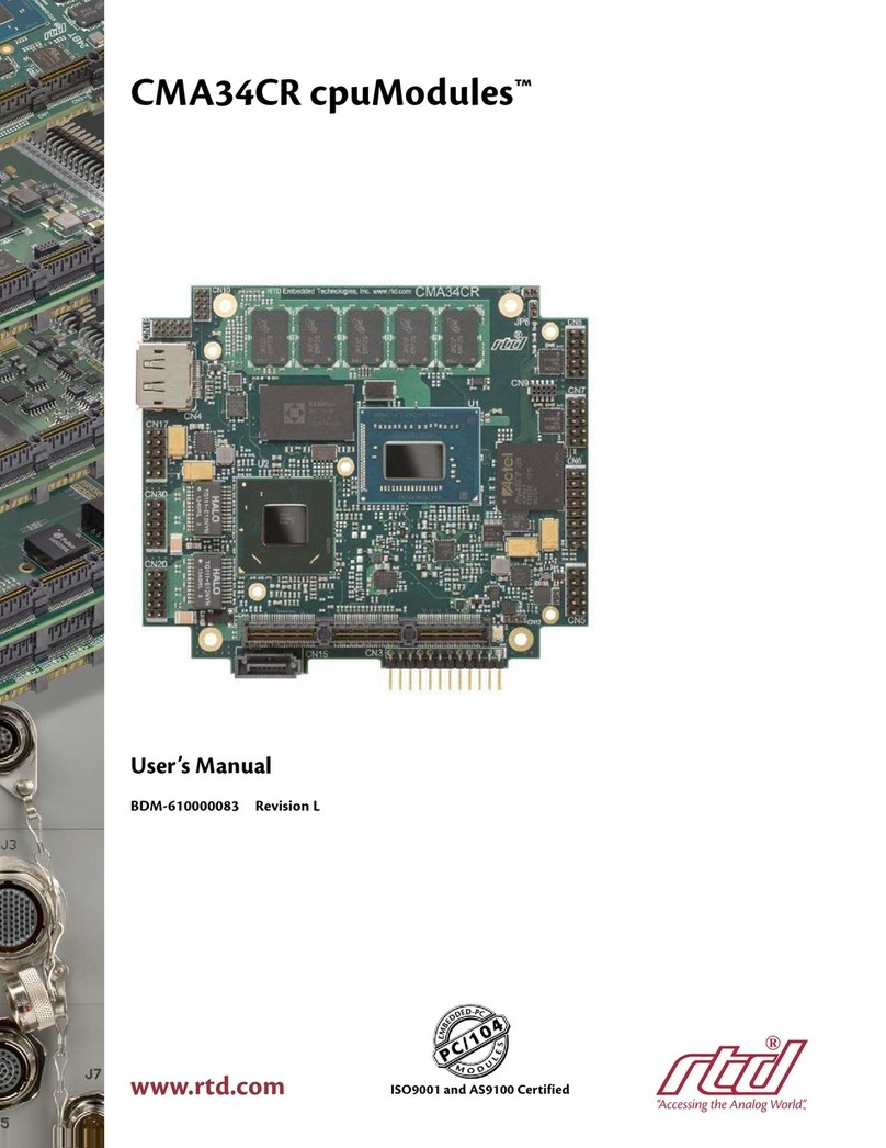 rtd cpuModules CMA34CR user manual