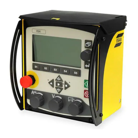ESAB A2-A6 PEK User manual