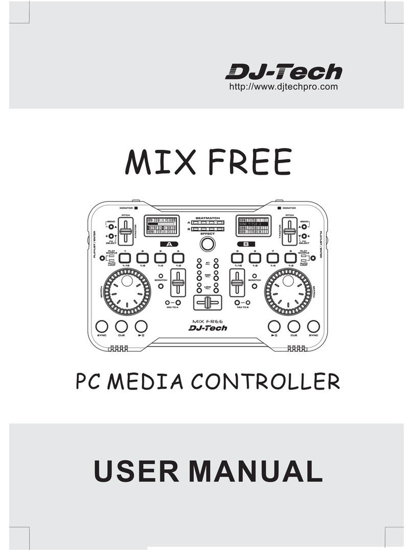 DJ-Tech Mix Free User manual DJ-Tech Mix Free User manual