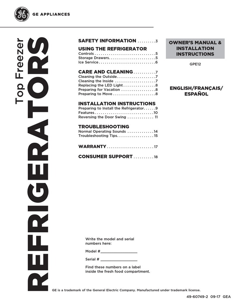 GE GPE12 Original instructions