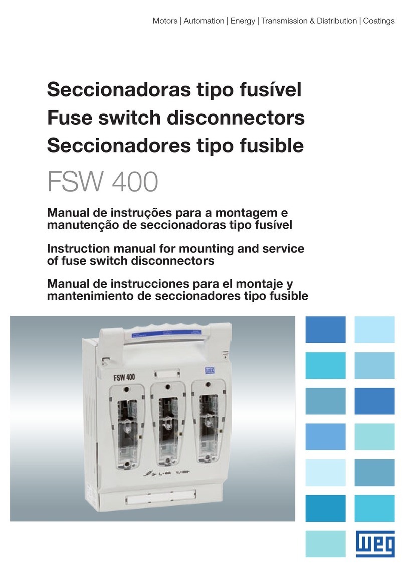 WEG FSW 400 instruction manual
