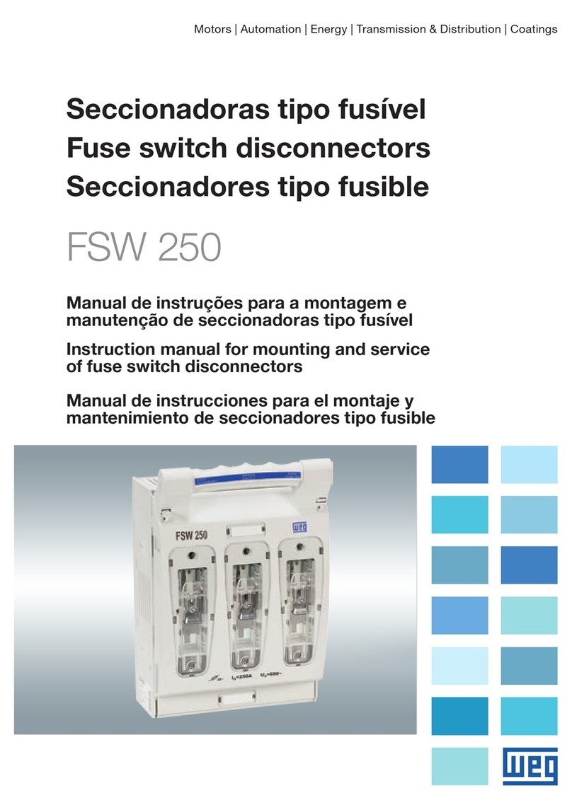 WEG FSW 250 instruction manual