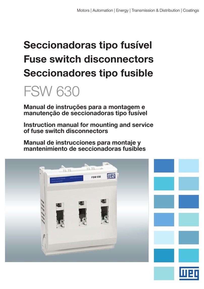 WEG FSW 630 instruction manual