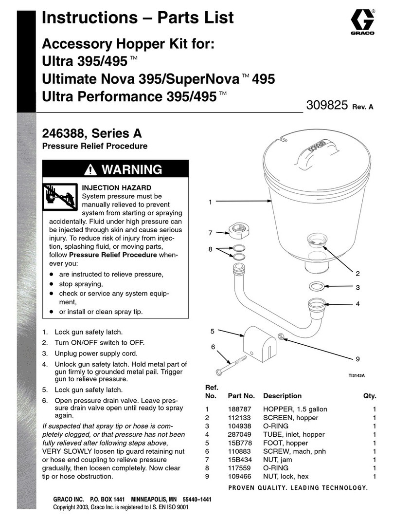 Graco 246388 Instructions-parts list
