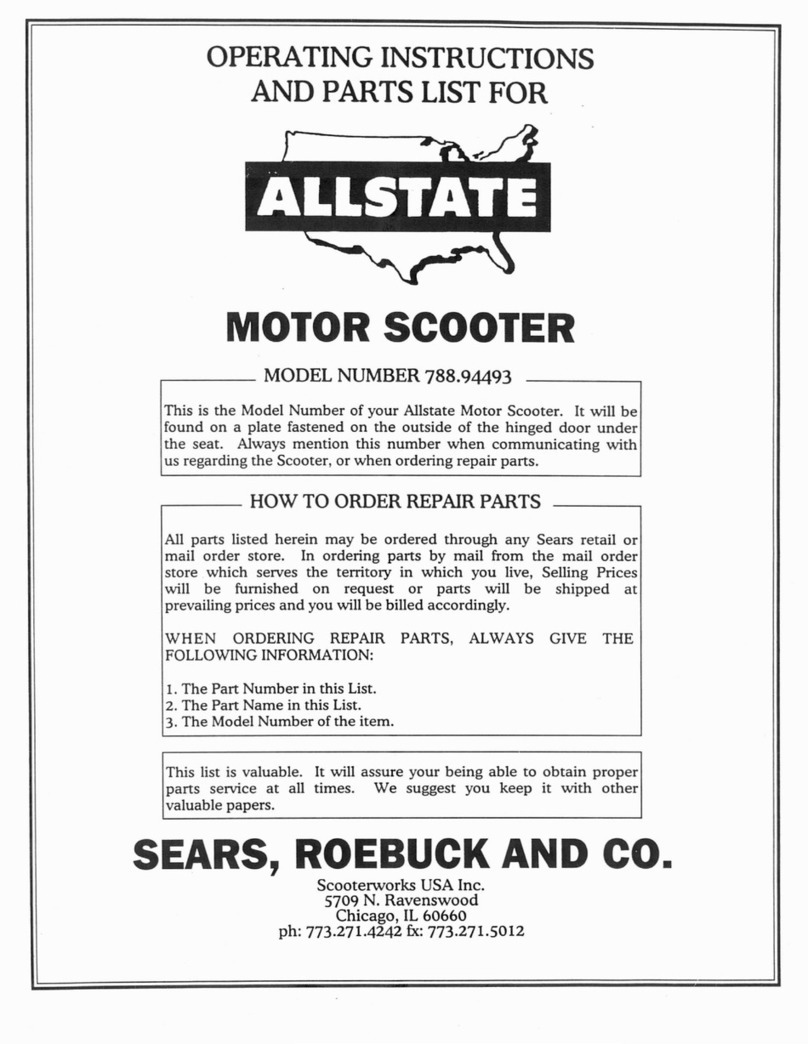 Allstate 788.94493 operating instructions