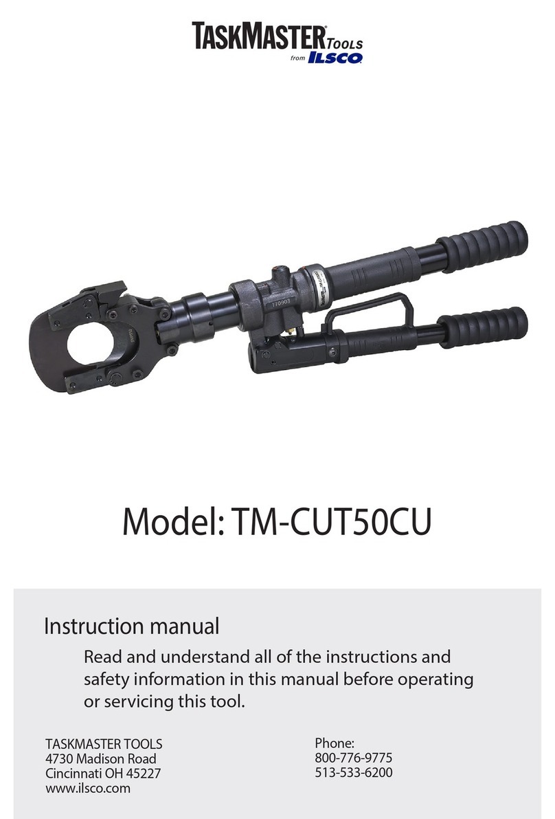 TASKMASTER TM-CUT50CU User manual