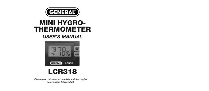 General tools LCR318 user manual