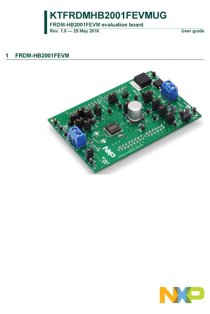 NXP Semiconductors FRDM-HB2001FEVM User manual NXP Semiconductors FRDM-HB2001FEVM User manual