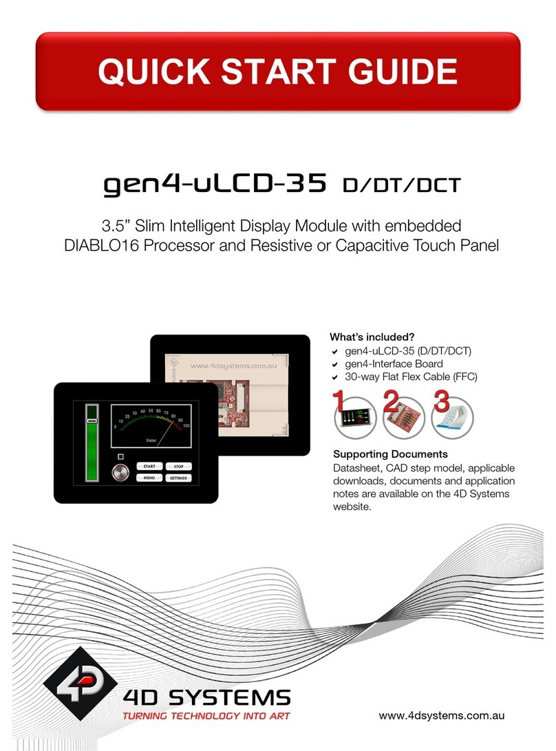 4D systems gen4-uLCD-35D User manual