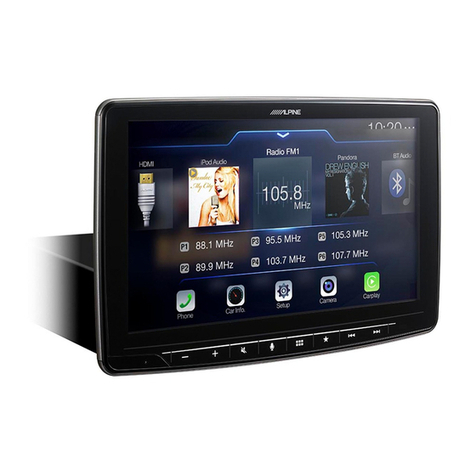 Alpine iLX-F309 User manual