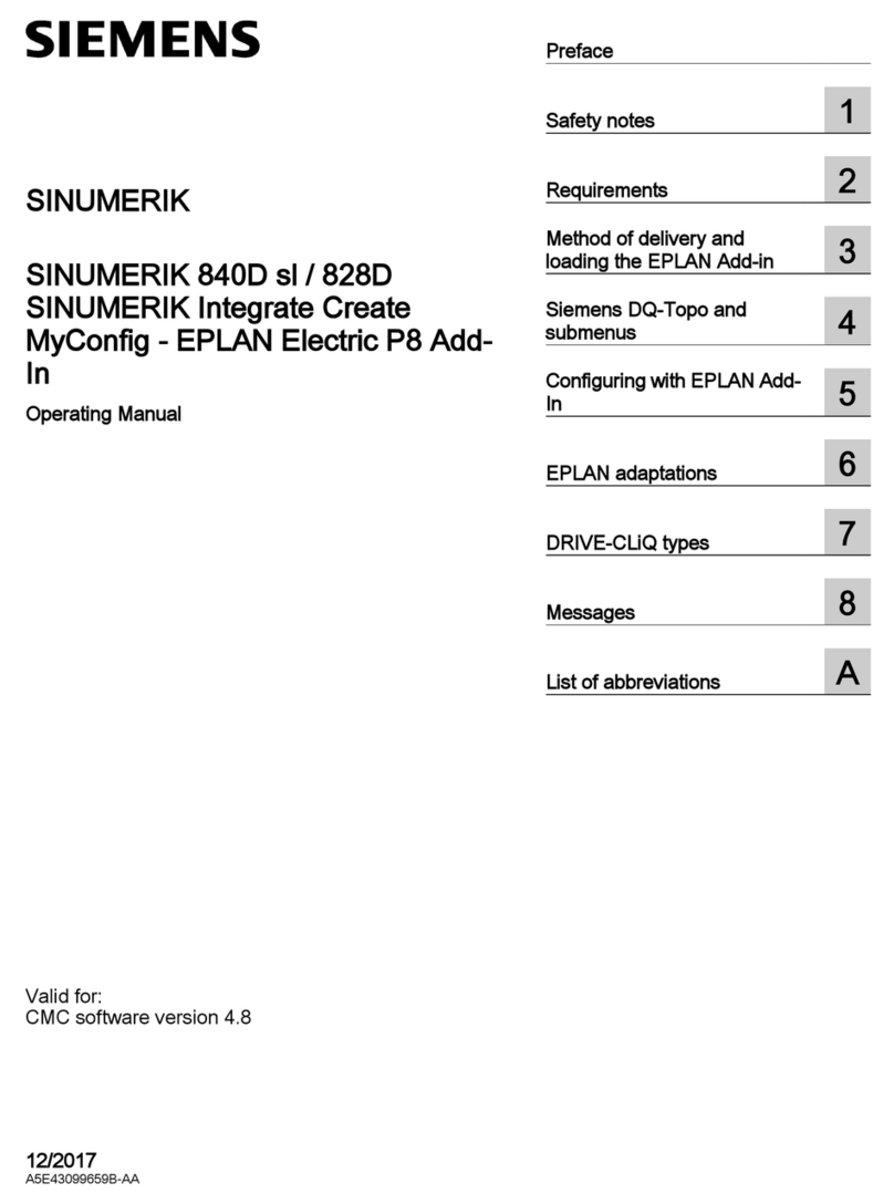 Siemens SINUMERIK 840D sl operating manual