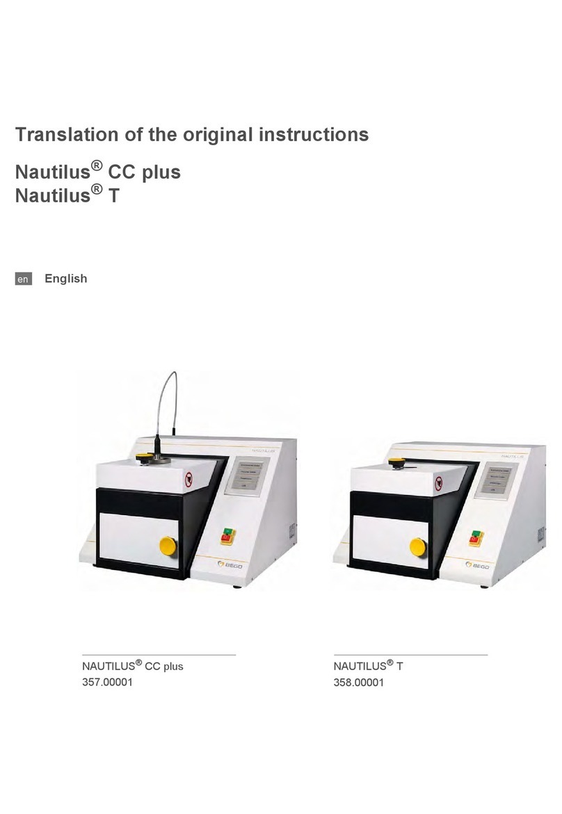 Bego Nautilus CC plus Translation of the original instructions