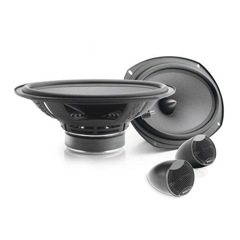 Focal UNIVERSAL ISU130 User manual Focal UNIVERSAL ISU130 User manual