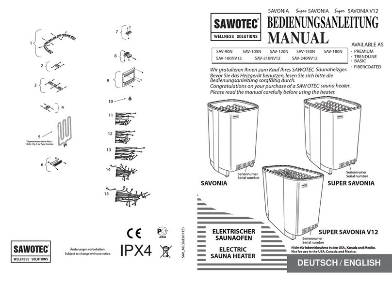 Sawotec SAVONIA manual