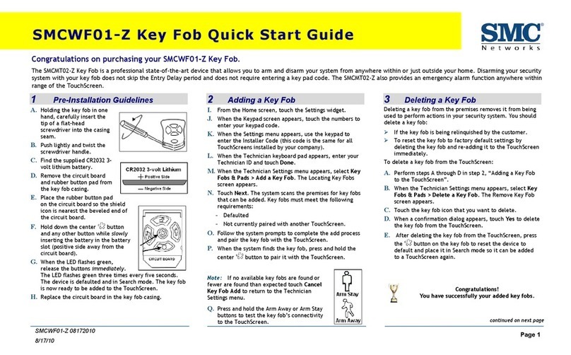 SMC Networks SMCWF01-Z User manual