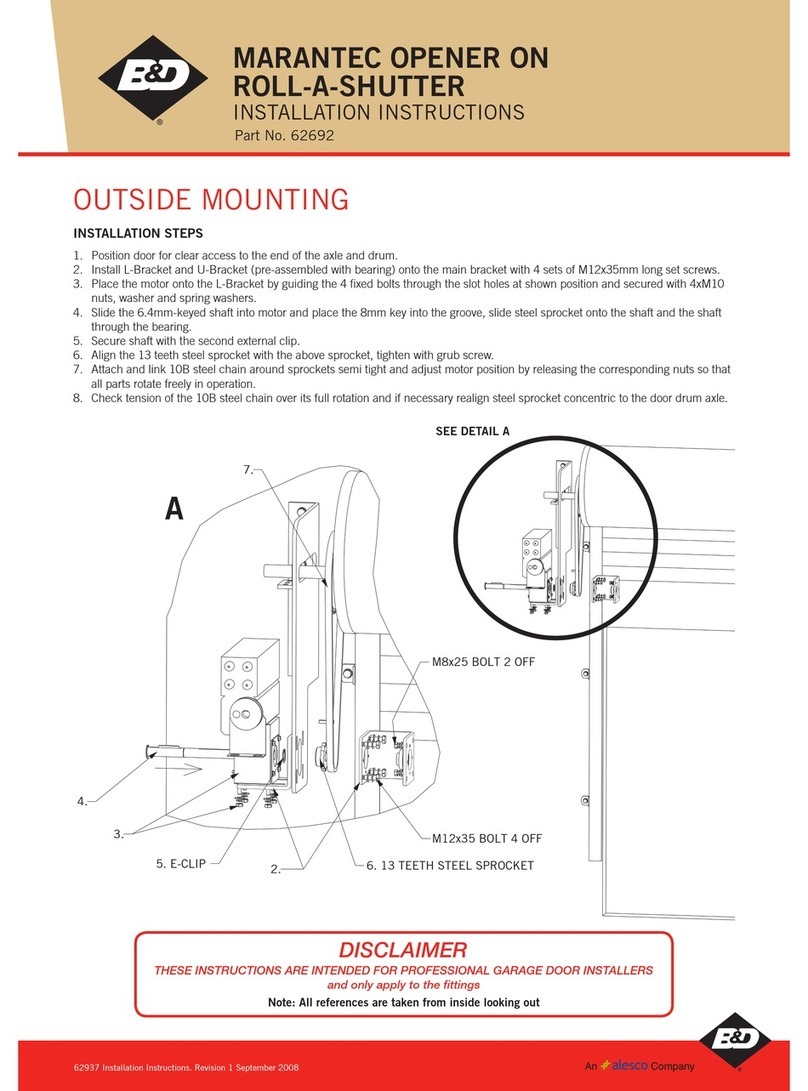 B&D 62692 installation instructions