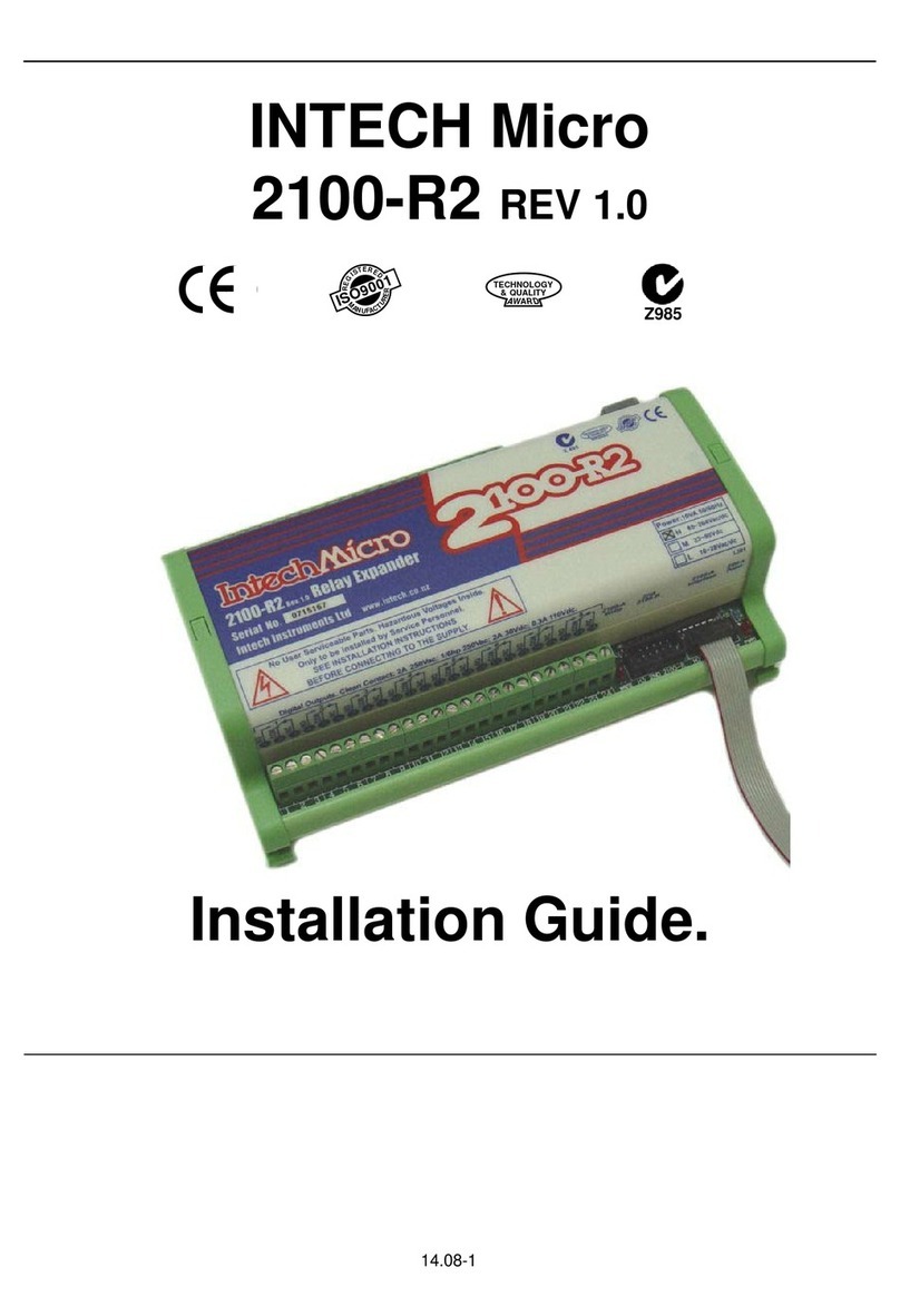 Intech Micro 2100-R2 installation guide Intech Micro 2100-R2 installation guide