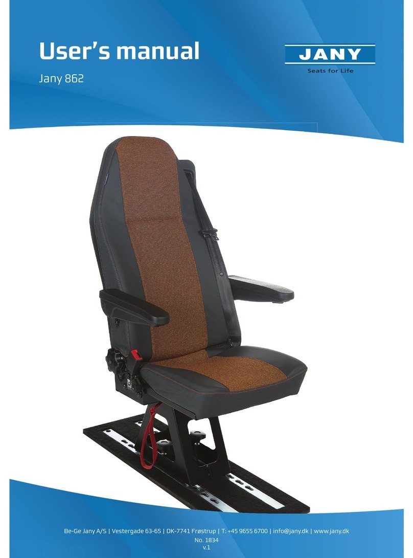 Be-Ge Jany 862 user manual