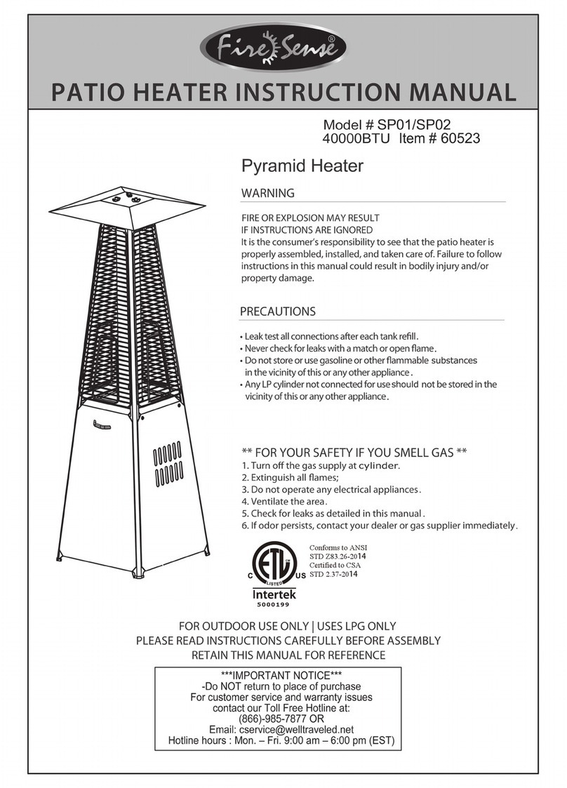 Firesense SP01 User manual