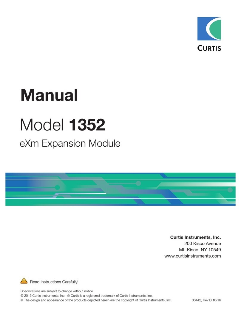 Curtis 1352 manual
