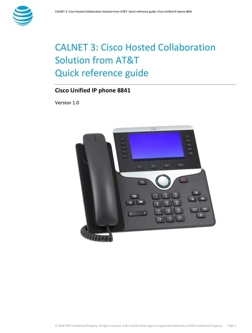 Cisco 8841 User manual