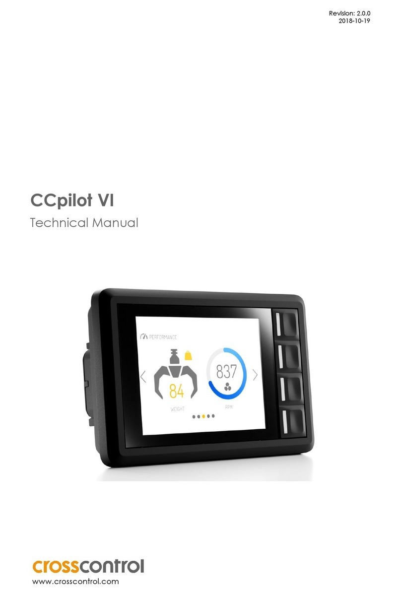crosscontrol CCpilot VI User manual