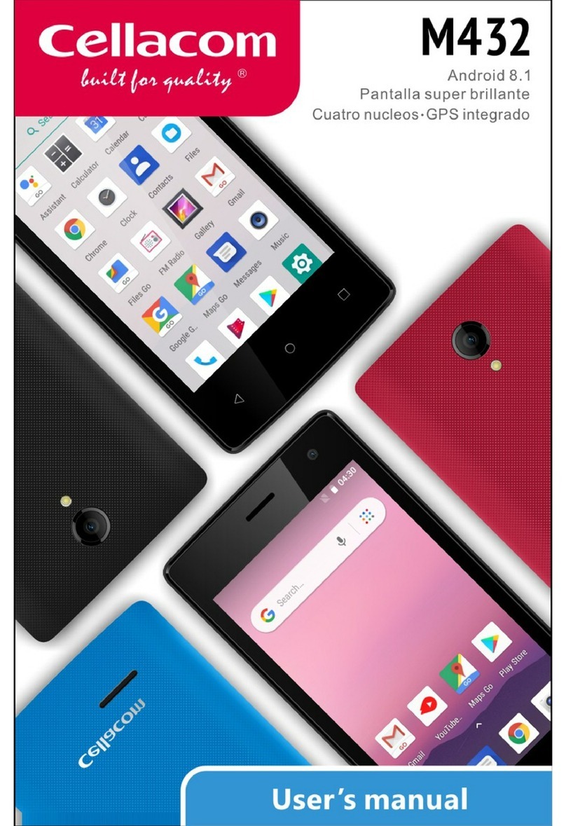 Cellacom M432 User manual