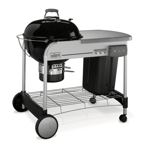 Weber Performer 8481 User manual Weber Performer 8481 User manual