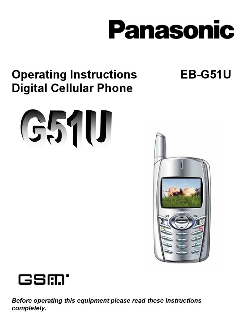 Panasonic G51U User manual Panasonic G51U User manual