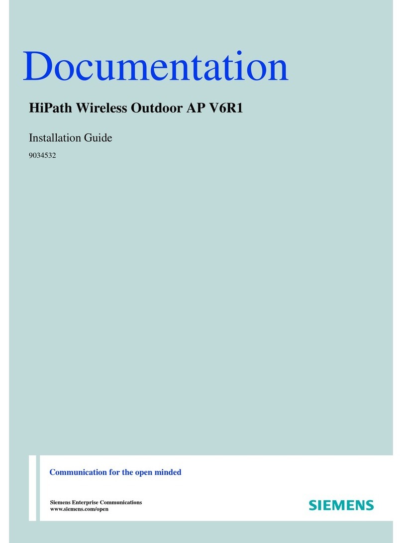Siemens HiPath V6R1 User manual
