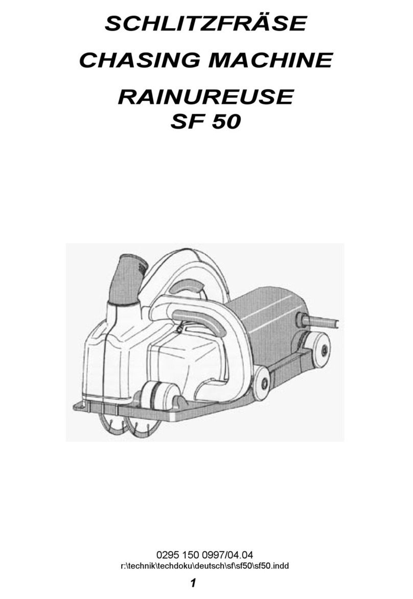 Golz SF 50 User manual
