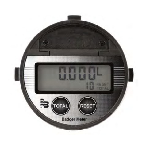 Badger Meter ILR710 Owner's manual