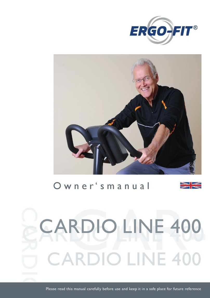 ERGO-FIT 400 owner's manual