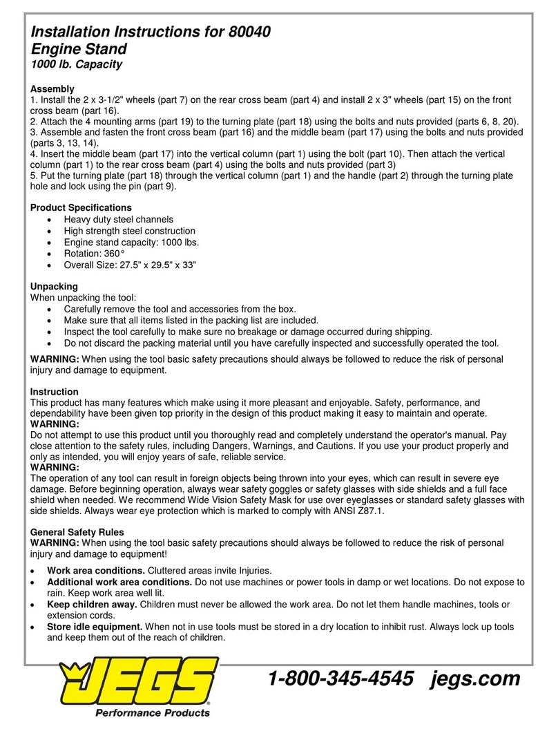 Jegs 80040 installation instructions