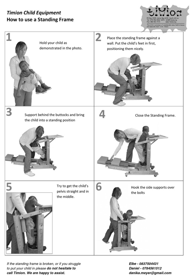 Timion Standing Frame How to use